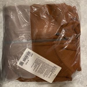 NWT Lululemon SCUBA OVERSIZED HALF ZIP HOODIE-Copper Brown
